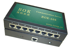 博科未来8口串口服务器