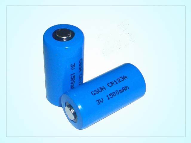 cr123a一次性锂电池