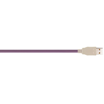总线电缆 | USB 2.0，TPE，连接器 A：USB 2.0 A 型，开口端