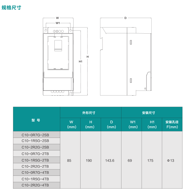 C10ϵ�������ͱ�Ƶ��
